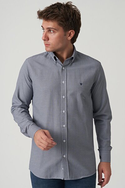 White Stone Almeirim G2507 Slim Fit Shirt Patterned