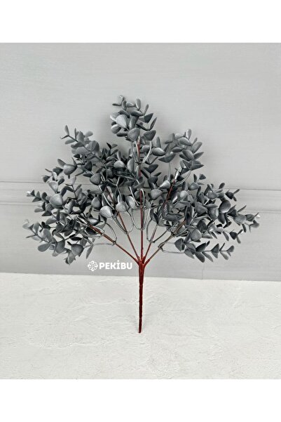 PEKİBU YAPAY OKALİPTUS ÇİÇEK GÜMÜŞ