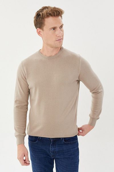 Tony Montana Tony Classics Crew Neck Basic Knitwear- T-1001