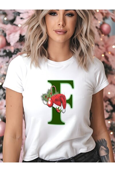 IŞILAY REKLAM Μπλουζάκι Goro Natal Alfabeto Decorativo - F