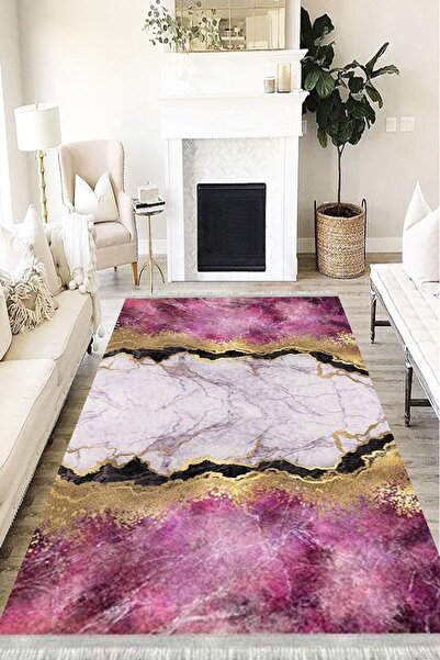 Stone Eco Punto Anti-Slip Dot Based Washable Antibacterial Digital Printing Carpet Runner