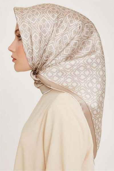 Armine Silk Scarf 2025 Winter - 9248-80 Twill