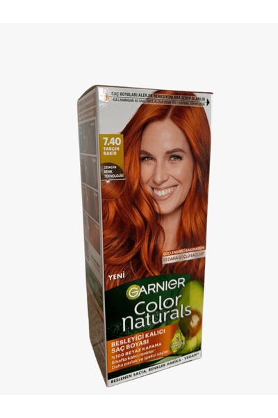 Garnier Color Naturals Saç Boyası 7.40 Tarçın Bakırı