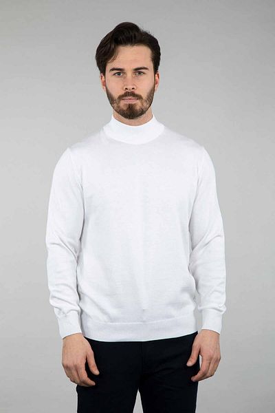 Tony Montana Tony Classics Half Turtleneck Basic Knitwear- T-1003