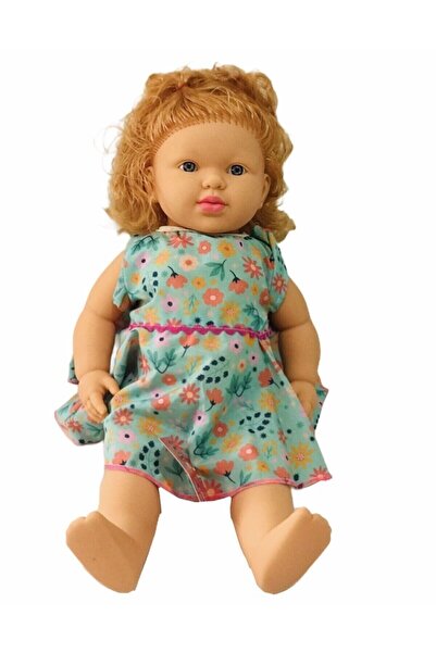 Gamze Oyuncak Gamze Türkçe Konuşan Sarışın Et Bebek 55 Cm