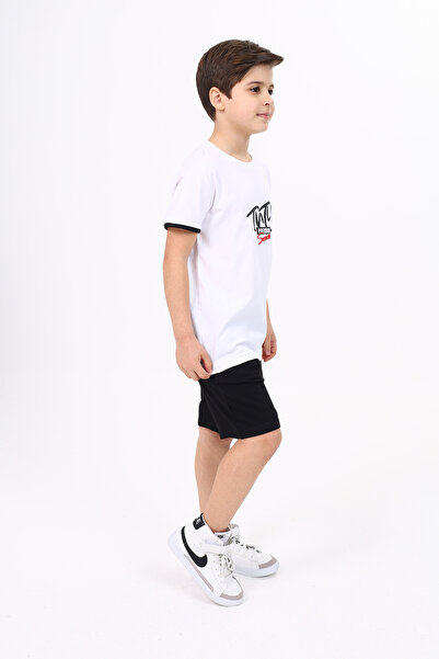 Toontoy Boy's Printed Shorts Suit