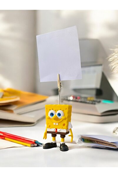 Perazayn Sunger Bob Fotoğraf Not Tutacağı Hediyelik Not Tutucu