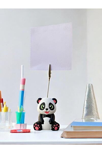 Perazayn Sevimli Mutlu Panda Fotoğraf Not Tutacağı Hediyelik Not Tutucu