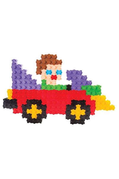 PİLSAN Pilsan Snap Blocks 224 Pieces