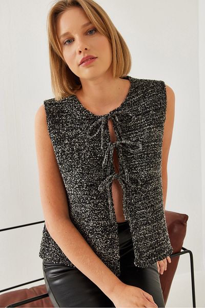 Bianco Lucci Women's Knitwear Vest 20246236