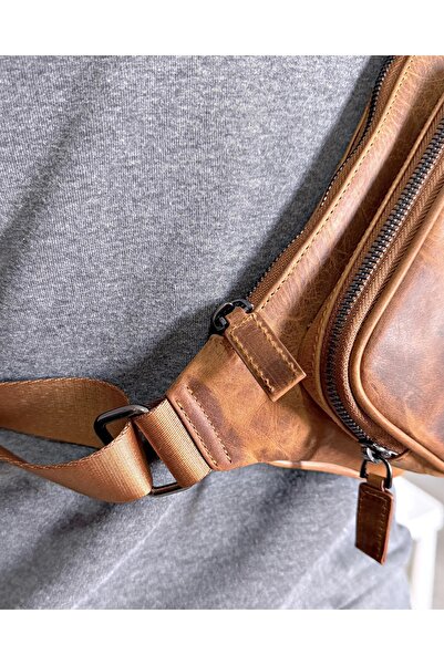 Fil Deri Genuine Leather Crossbody Bag Cross Body Bag 2085