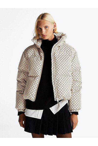 Tommy Hilfiger NEW YORK DOWN AOP JKT WITH HOOD