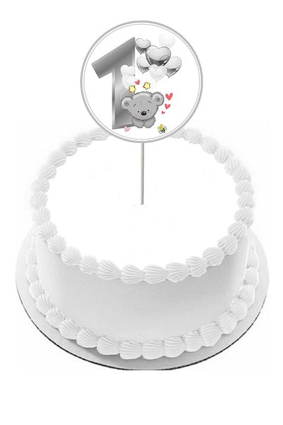 Pasta9 Boy's Cake Toothpick - 1 Figure, 1 Ornamental Model