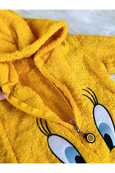 Justin Çocuk Welsoft Tweety Tulum Pijama