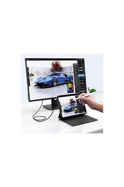 Sunix Dliashop Cable Hd-03 Image Transmission 185 cm Usb-C HDMI 4K New Lifestation 542167
