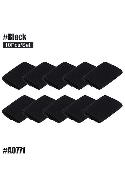 JUUMMP Type1-Black JUUMMP 10Pcs/Set Finger Protection Arthritis Support Finger Guard Outdoor Sports Basketb