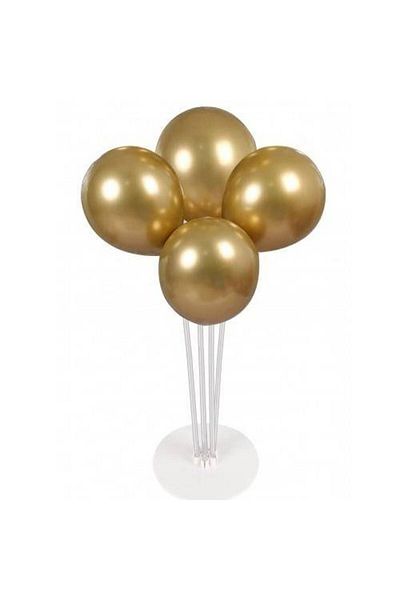 Parti Dükkanım Balloon Stand with Stand on Table, Set of 4