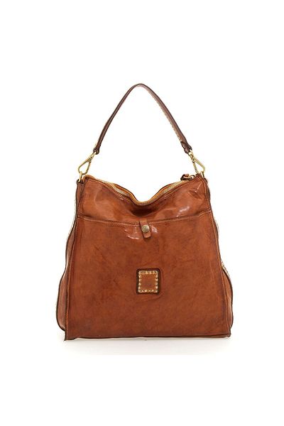 Campomaggi Kura Schultertasche Leder 32 cm