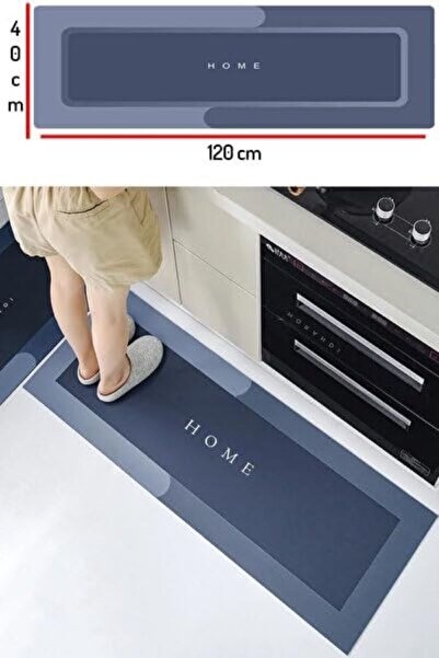 Genel Markalar Kaymaz Tabanlı Süper Emici Banyo Paspası-abdest Paspası Uzun K...