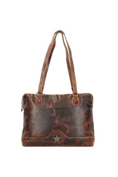 Billy the Kid Ranger Schultertasche Leder 38 cm