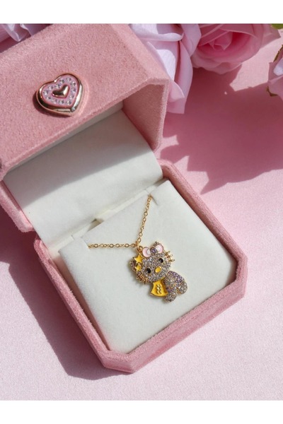 Reorah Collection Hello Kitty Burç Kolye-Kova Burcu