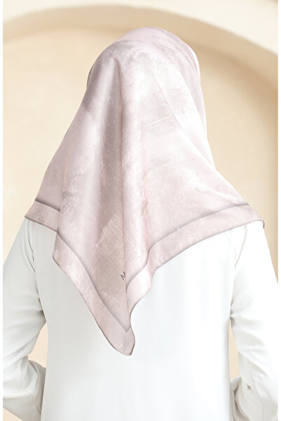 sefamerve 19095-39 Model Light Salmon Crystal Scarf