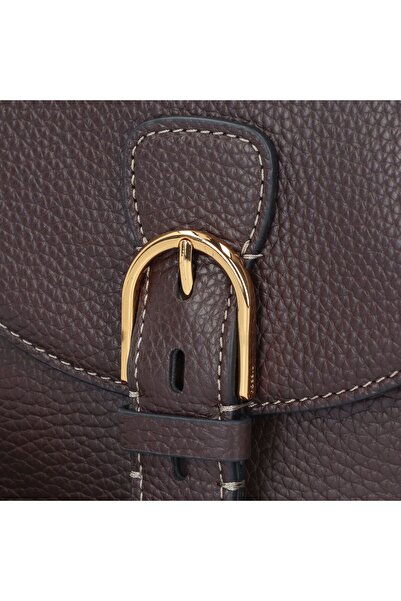 Fossil Kožená kabelka cez rameno Everleigh 22,5 cm