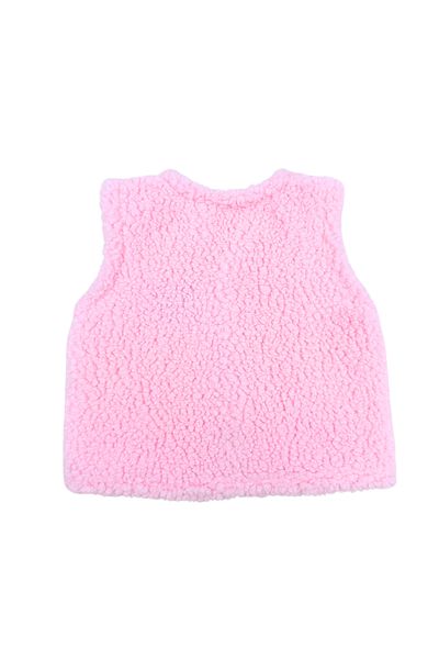 PATSAN Fleece Plush Baby Vest - Teddy Bear Design