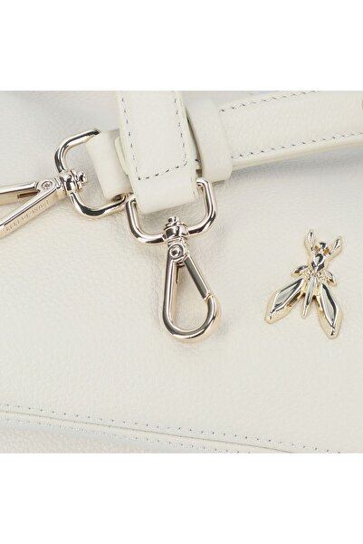 Patrizia Pepe Tris Shoulder Bag Leather 28 cm