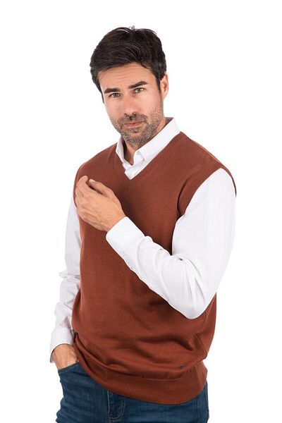 Tony Montana Tony Classics Πλεκτό με λαιμόκοψη V-T-1005