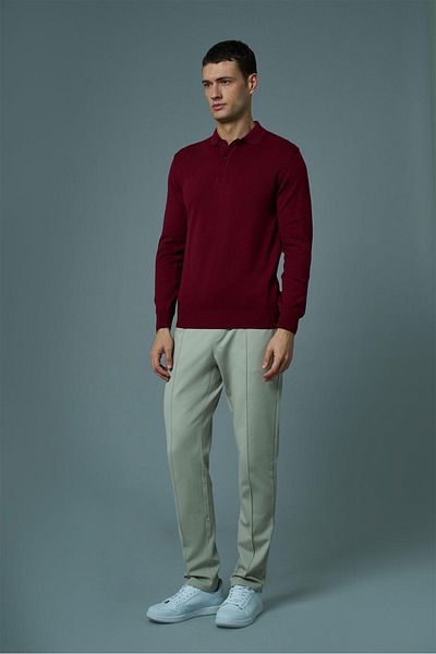Tony Montana Tony Classics Polo Neck Basic Μακρυμάνικο Πλεκτό- T-1006