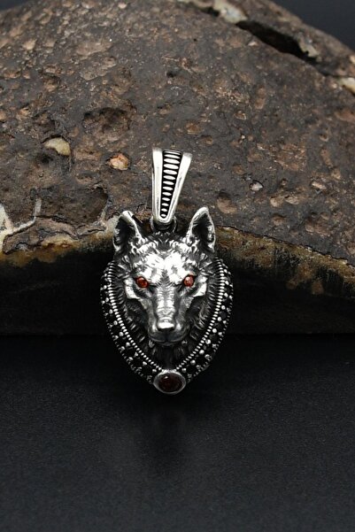 Prestige Kurt Figürlü Kolye Ucu 925 Ayar Gümüş 900113