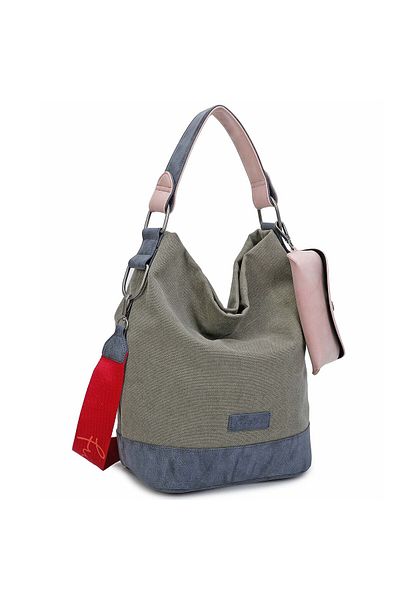 Fritzi aus Preußen Izzy07 Olga Canvas Shoulder Bag 27 cm