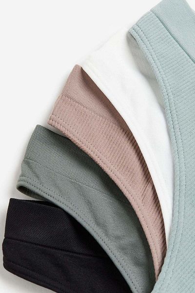 H&M 5-pack seamless thong briefs