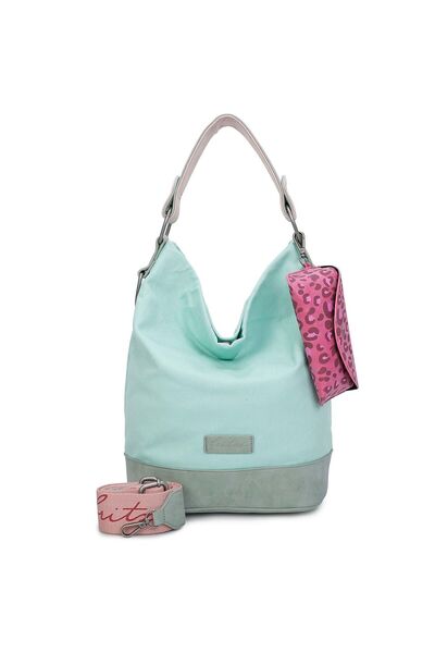 Fritzi aus Preußen Izzy07 Olga Plátno Schultertasche 27 cm