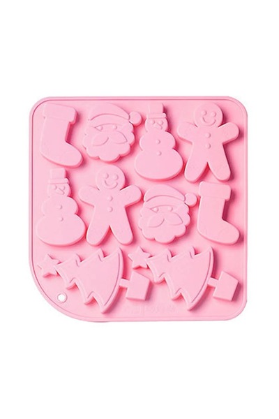 Gold Cake قالب شوكولاتة رجل الثلج للعام الجديد موديل 2