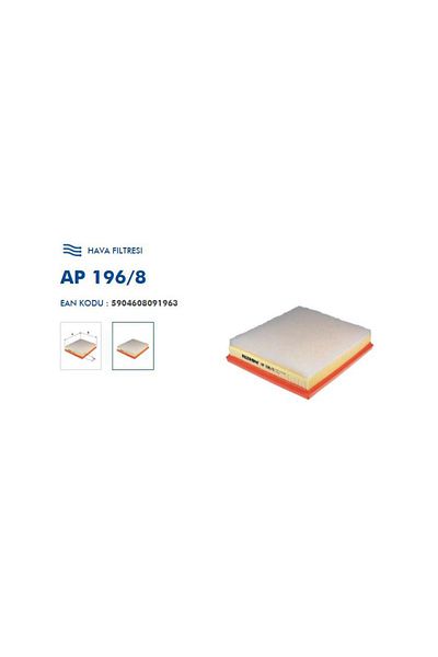 Filtron 9802348680   Air Filter Psa for Berlingo C3 C4 Ds3 Ds4 208 2008 3008 301 508 12- Ap196/8