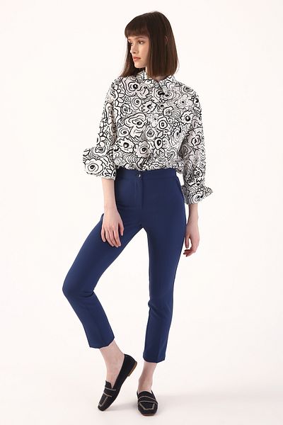 ALLDAY Pantaloni din stofă Indigo Skinny Leg