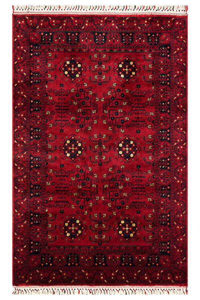 Carpetdocia Kabil Afgan Desenli El Emeğiyle Özel Tezgahlarda Üretilen TENCEL™...