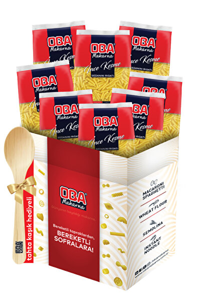 Oba Makarna 8'li Ince Kesme Makarna (8x500 Gr)