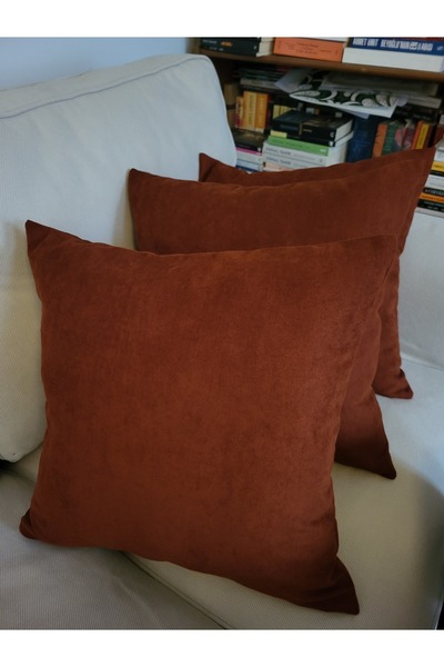 MUSGEM Pachet de 3 fete de pernă din bumbac, culoarea gresie, pânză de rață -...