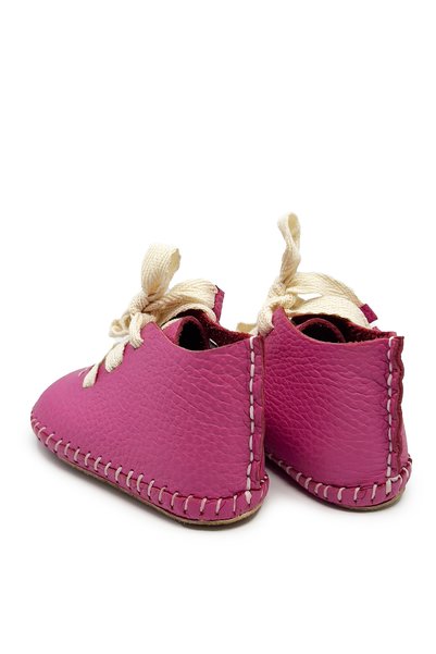 Torun Kids Genuine Leather First Step Hand Saddled Baby Booties Children's Shoes