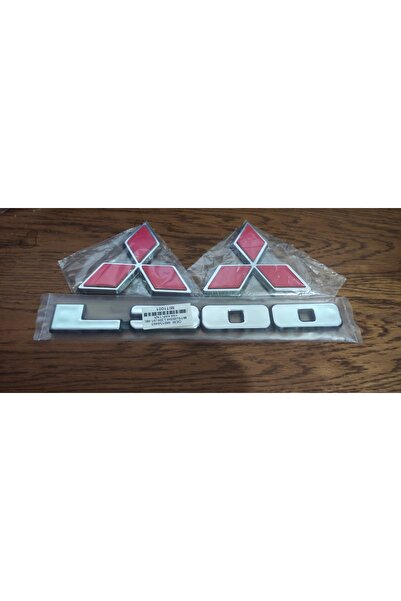 restinal Mitsubishi L300 (1 Pcs) Lettering Front and Rear Rigging Set of 3''O...