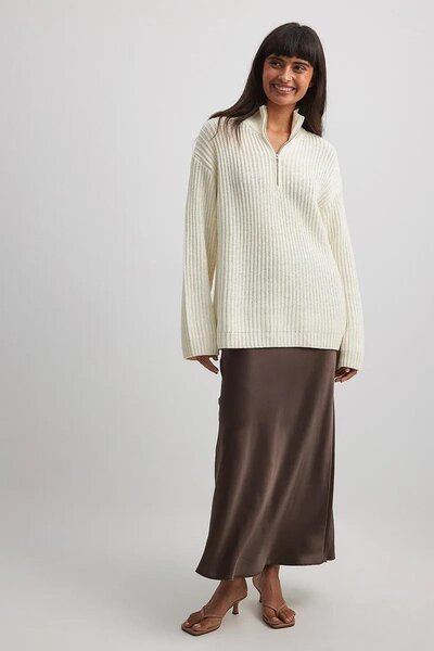 Madmext Základní svetr s límcem na zip MG1960