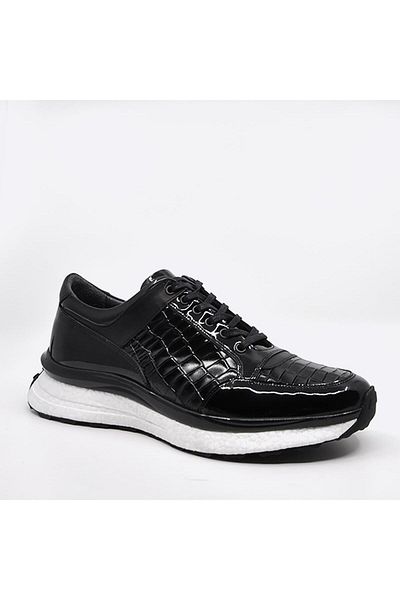 Fosco Patent Leather Sneakers - Men's Shoes 2979 430 90 327