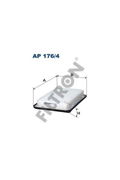 Filtron فلتر هواء 13780-73KA0 لأوبل أجيلا 2 وسوزوكي سبلاش 08- AP176/4
