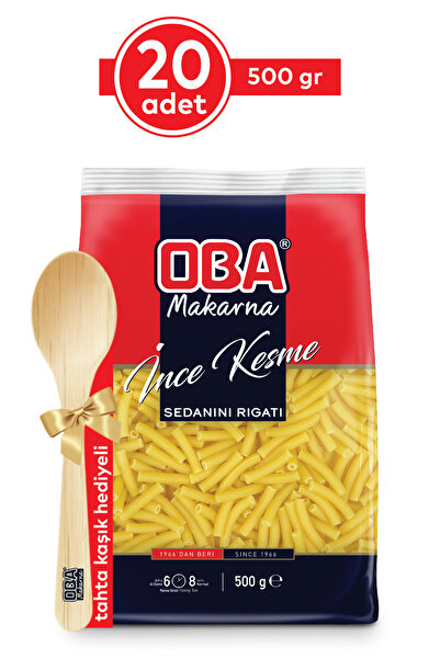 Oba Makarna İnce Kesme Makarna 500 gr (20'Lİ PAKET)