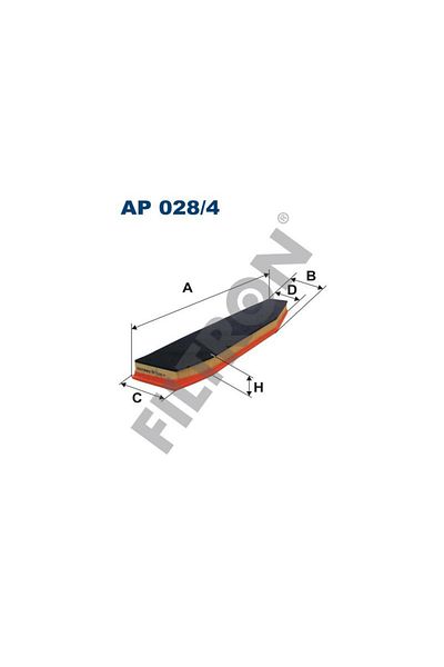 Filtron 13713428558   فلتر هواء BMW E83 07- AP028/4