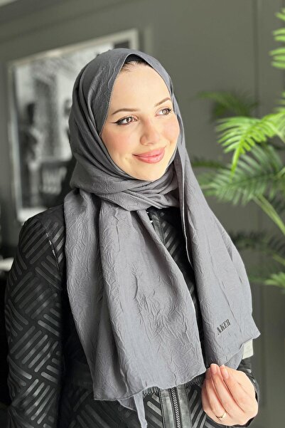 Aker Bambu Kraş Şal - 6060700-973 - Füme