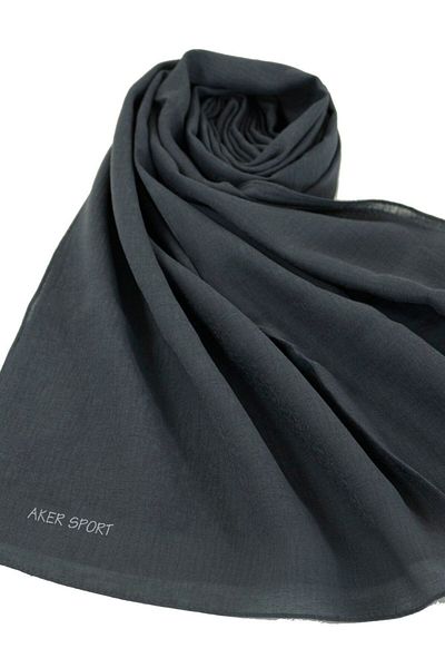 Aker Sport Mozaik Crush Σάλι - 3'λου Σετ - Μπορντώ, Ανθρακί, Γάλα Καφέ